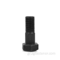 DIN 931 Μερικό νήμα Hex Bolt Black